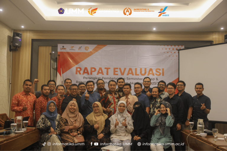 Program Studi Informatika UMM: Gelar Rapat Evaluasi untuk Tingkatkan Kualitas Akademik Tahun 2023/2024!