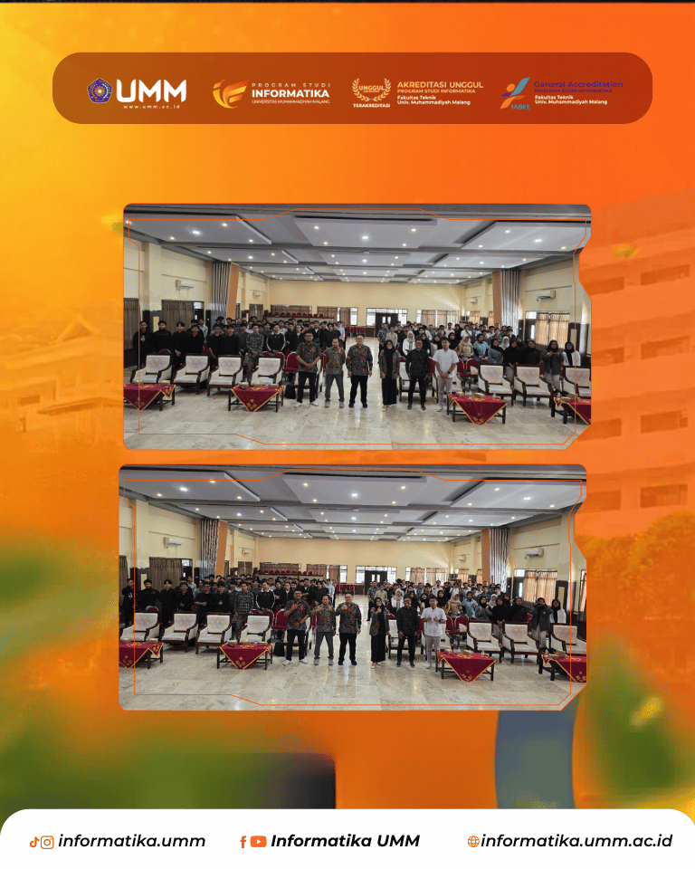 Bekali Mahasiswa Menuju Kelulusan, Informatika UMM Gelar Sosialisasi Skema Tugas Akhir dan Tren Riset Jaringan 2026